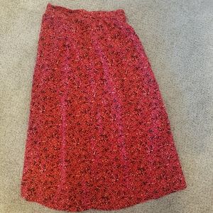 High waist  midi skirt